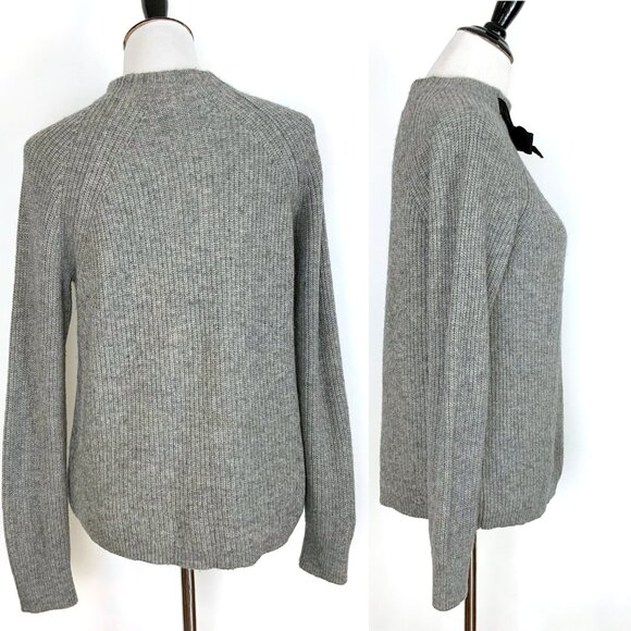 J. Crew Gayle Tie Neck Wool Blend Sweater Sz M - Picture 5 of 16